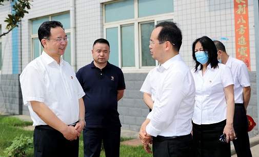 鄭州市委常委、市紀委書記杜新軍一行蒞臨調研